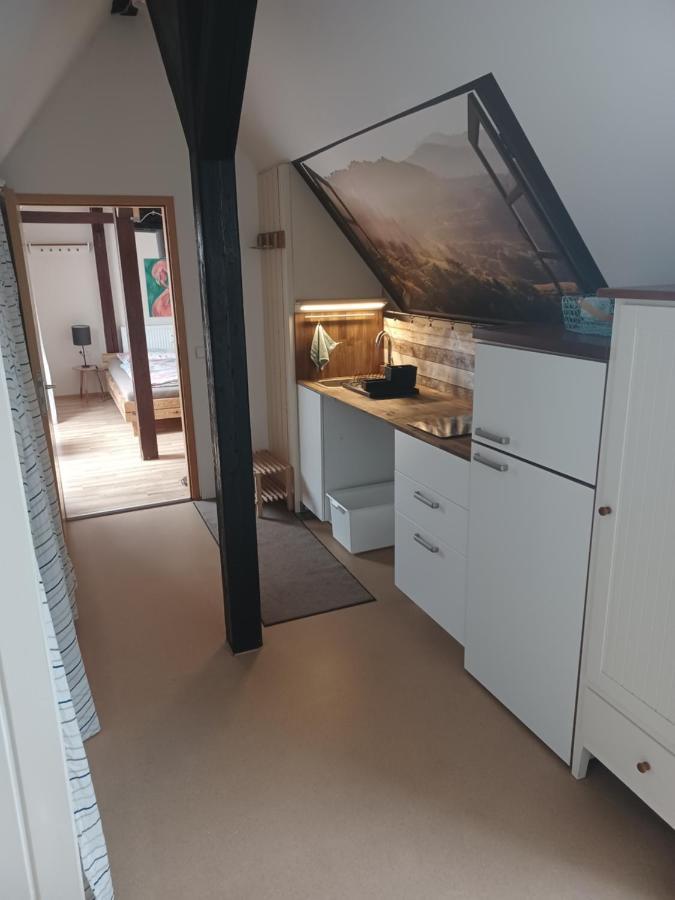 Giebelzimmer Mit Weinbergblick Stetten  ภายนอก รูปภาพ