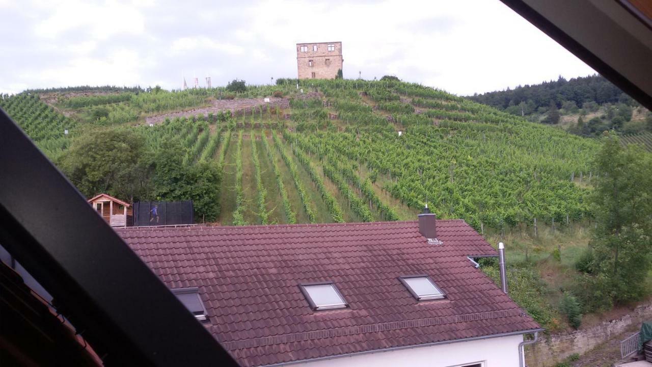 Giebelzimmer Mit Weinbergblick Stetten  ภายนอก รูปภาพ